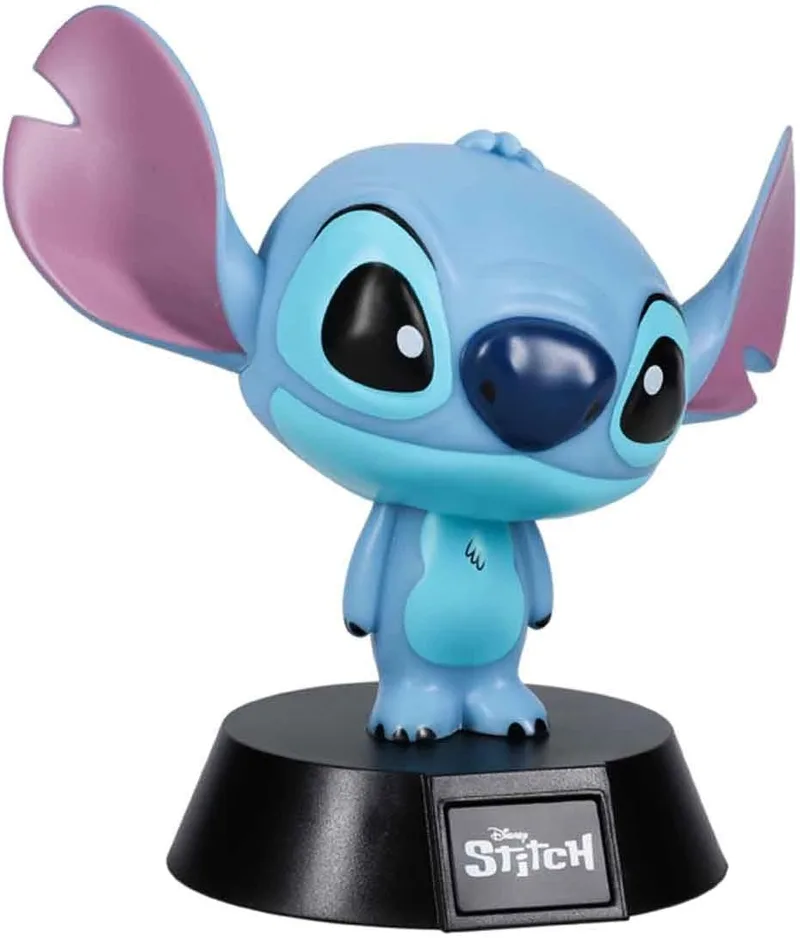Paladone ▫️ Lâmpada Stitch Icon - Produto oficial da Disney Lilo & Stitch, adorável luz de presença para o quarto das crianças e presente de coleção para os fãs