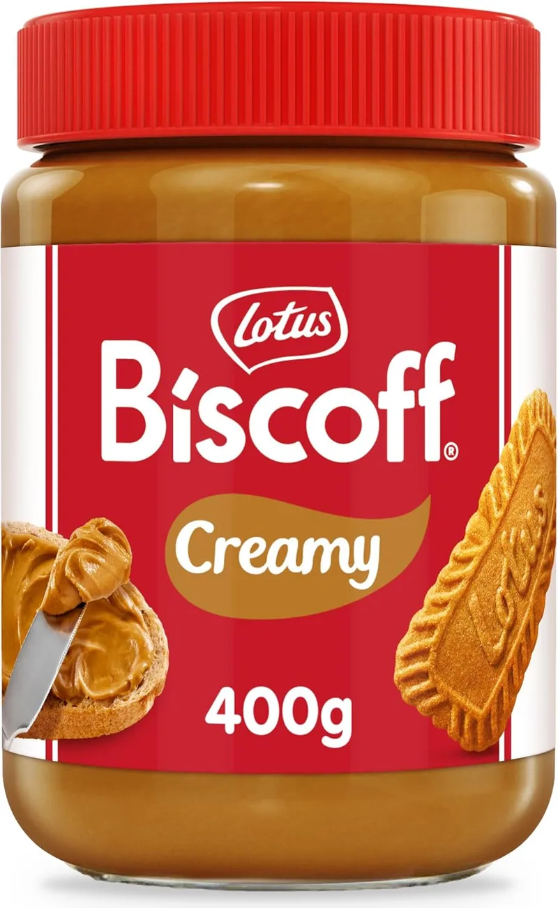 Biscoff ▫️ Lotus | Creme para barrar | Original | Sabor Original Caramelizado | Vegano | Sem aromas nem corantes artificiais | Frasco de PET | 400 g