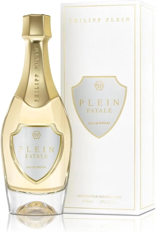 Philipp Plein ▫️ Eau de Parfum Plein Fatale 90 ml - Damenparfüm - Blumige Gourmand-Noten - Ein Fest der Femininität und Sinnlichkeit - Eleganter Flakon aus klarem Glas