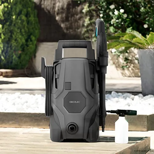 Cecotec ▫️ Máquina de Limpeza de Alta Pressão HydroBoost 1400 Essential. 1400 W, para casa, jardim ou carro, caudal de 426 l/h, pressão de 105 bar, bomba em alumínio, raio de ação de 9 metros 6