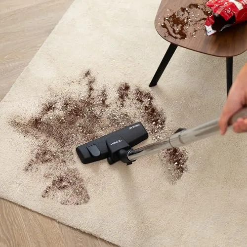 Cecotec ▫️ Aspirador de pó com saco de 2,5 L modelo Conga Powerbag 2500 Plus. 850 W, filtragem de alta eficiência, tubo telescópico metálico, inclui acessórios adequados para móveis e cantos 5