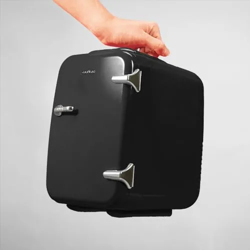 Cecotec ▫️ Mini-frigorífico Bolero MiniCooling 4L Habana Black, Funcionamento a 12 V-220 V, Compatível com automóveis e caravanas, Função de refrigeração e aquecimento, Intervalo de temperatura de 5 a 65 °C, Fácil de transportar 5