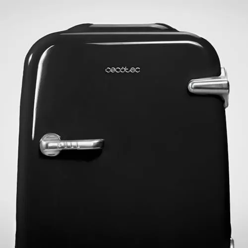 Cecotec ▫️ Mini-frigorífico Bolero MiniCooling 4L Habana Black, Funcionamento a 12 V-220 V, Compatível com automóveis e caravanas, Função de refrigeração e aquecimento, Intervalo de temperatura de 5 a 65 °C, Fácil de transportar 6