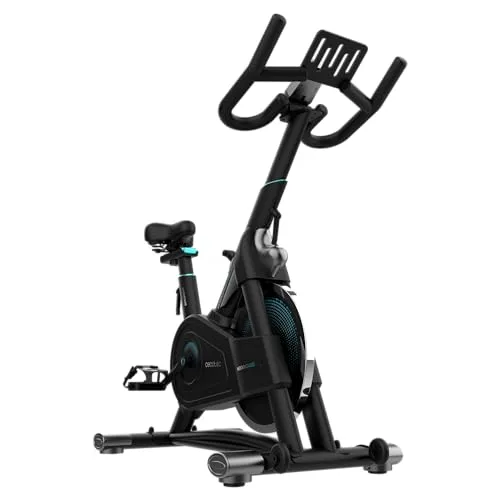 Cecotec ▫️ Bicicleta estática de interior com resistência magnética e volante de inércia de 24 kg DrumFit Indoor 24000 Magnetic Connected. Aplicação, 8 níveis de resistência, ecrã, selim e guiador ajustáveis 2