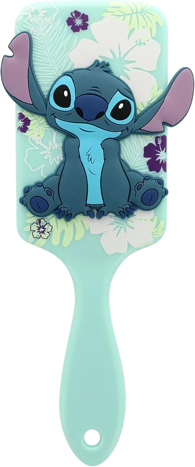 Disney ▫️ Puntada - Escova de cabelo de silicone 3D Stitch - Lilo e Stitch - para todos os tipos de cabelo