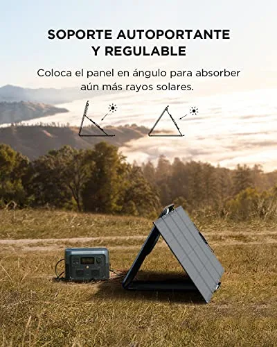 EF ECOFLOW ▫️ Estação de energia portátil ECOFLOW RIVER 2 MAX com painel solar de 160 W 6