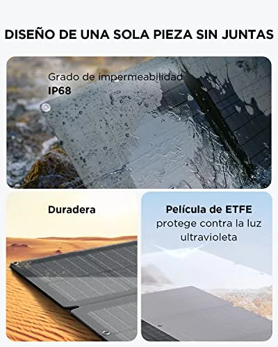 EF ECOFLOW ▫️ Estação de energia portátil ECOFLOW RIVER 2 MAX com painel solar de 160 W 7