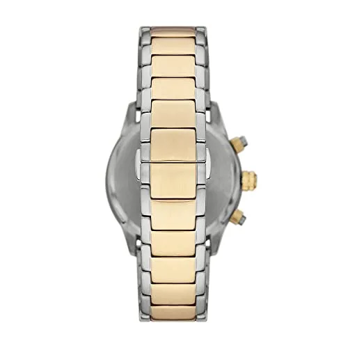 Emporio Armani ▫️ Relógio para homem, movimento cronógrafo com 3 submostradores e caixa de 43 mm com bracelete em aço, pele ou silicone 2