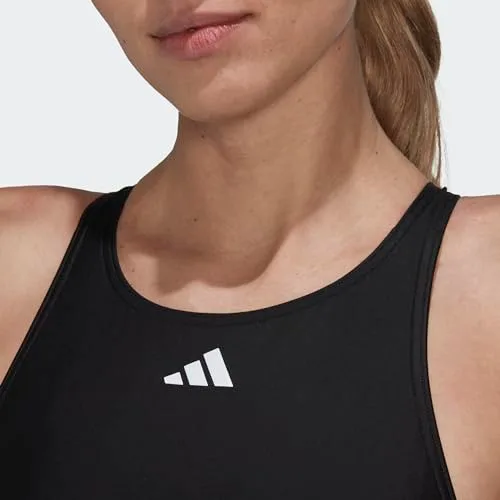 adidas ▫️ Fato de banho Tape para mulher, Preto/Branco, 38 3