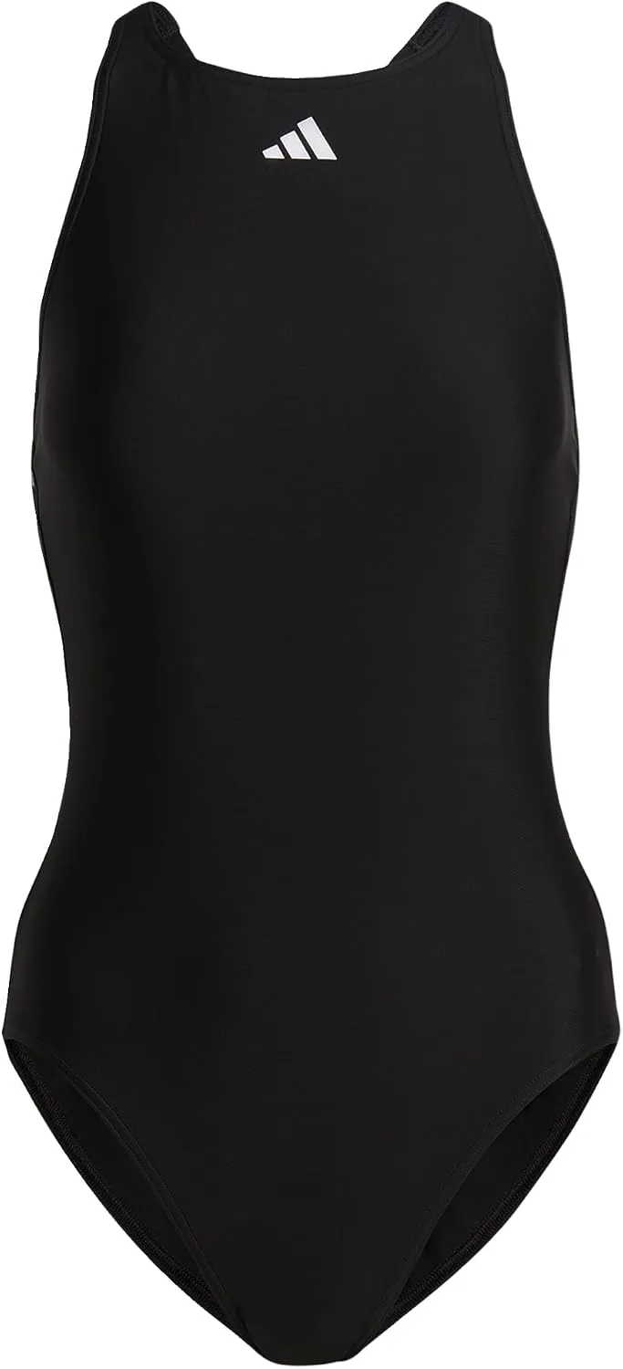 adidas ▫️ Fato de banho Tape para mulher, Preto/Branco, 38