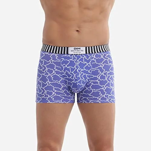 Dim ▫️ Conjunto de 3 boxers em algodão elástico «Vibes» para homem x3 4