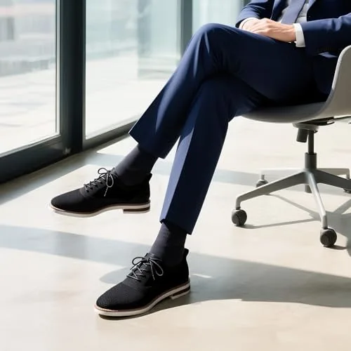 Bruno Marc ▫️ Sapatos com atacadores de gala para homem, de verão 5