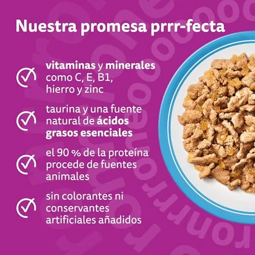 Whiskas ▫️ Comida Húmida para Gatos Adultos - Seleção de Peixe em Gelatina (Multipack 4x12x85 g) 4