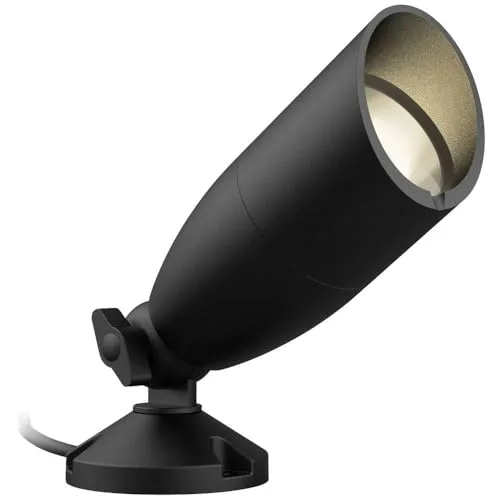 WiZ ▫️ Luminária inteligente de exterior de 4 W, luz branca e colorida, adequada para exterior (IP44), Wi-Fi, tecnologia SpaceSense, compatível com o Google Home, a Amazon Alexa ou os atalhos da Siri 4