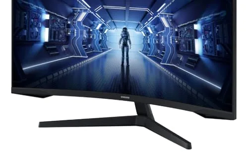 Samsung ▫️ Monitor de jogos curvo Odyssey G55T de 34", Ultra WQHD, 3440x1440, 165 Hz, 1 ms (G/G), 1000R, AMD Freesync Premium, HDR, Preto, LC34G55TWWPXEN 5
