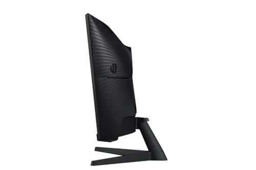 Samsung ▫️ Monitor de jogos curvo Odyssey G55T de 34", Ultra WQHD, 3440x1440, 165 Hz, 1 ms (G/G), 1000R, AMD Freesync Premium, HDR, Preto, LC34G55TWWPXEN 6