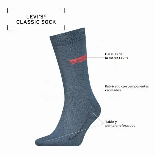 Levi's ▫️ Classic, Calças Unissexo, Sustentáveis, Azul-marinho, 43/46 3