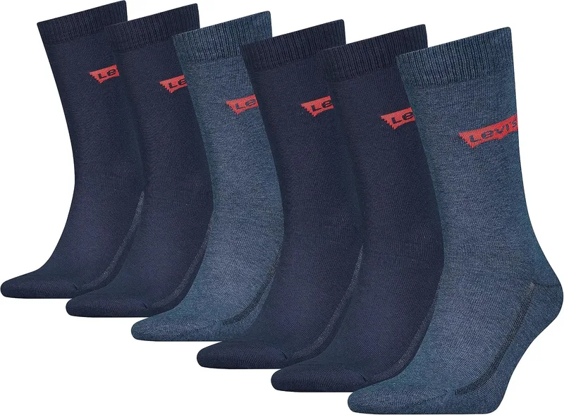 Levi's ▫️ Classic, Calças Unissexo, Sustentáveis, Azul-marinho, 43/46