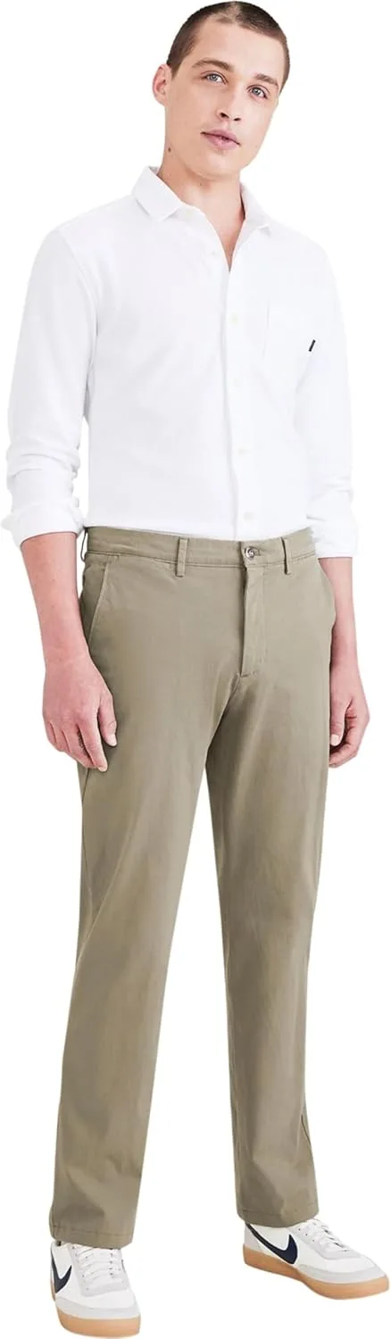 Dockers ▫️ Smart 360 Flex Chino Slim, Calças para Homem, New Camo, 28W / 32L