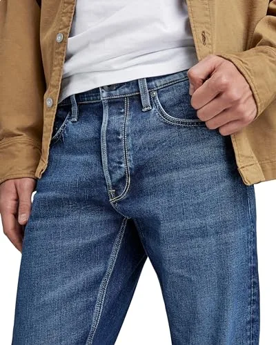 G-STAR ▫️ Calças de ganga Mosa Straight - Calças de ganga para homem 4
