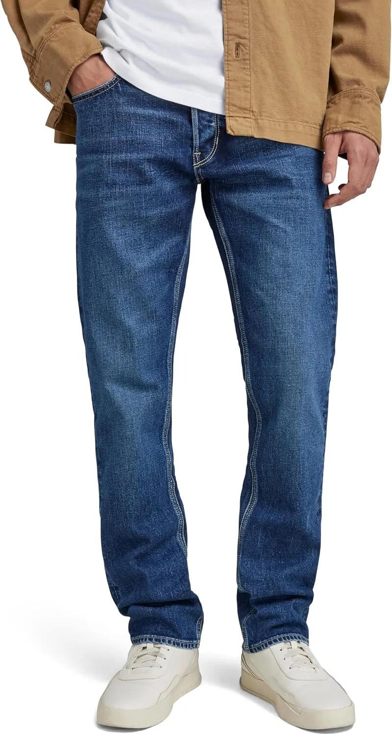 G-STAR ▫️ Calças de ganga Mosa Straight - Calças de ganga para homem