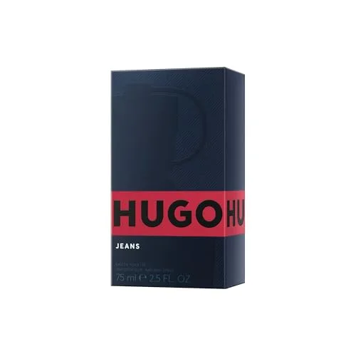 HUGO BOSS ▫️ HUGO Jeans Eau de Toilette para Homem | Fragrância masculina aromática do tipo fougère com notas de toranja e hortelã-pimenta | 125 ml 3