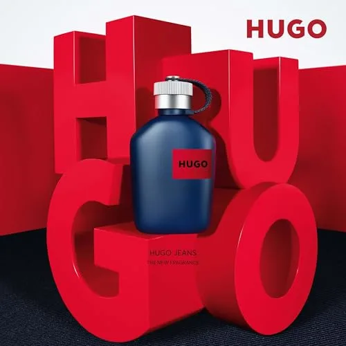 HUGO BOSS ▫️ HUGO Jeans Eau de Toilette para Homem | Fragrância masculina aromática do tipo fougère com notas de toranja e hortelã-pimenta | 125 ml 6