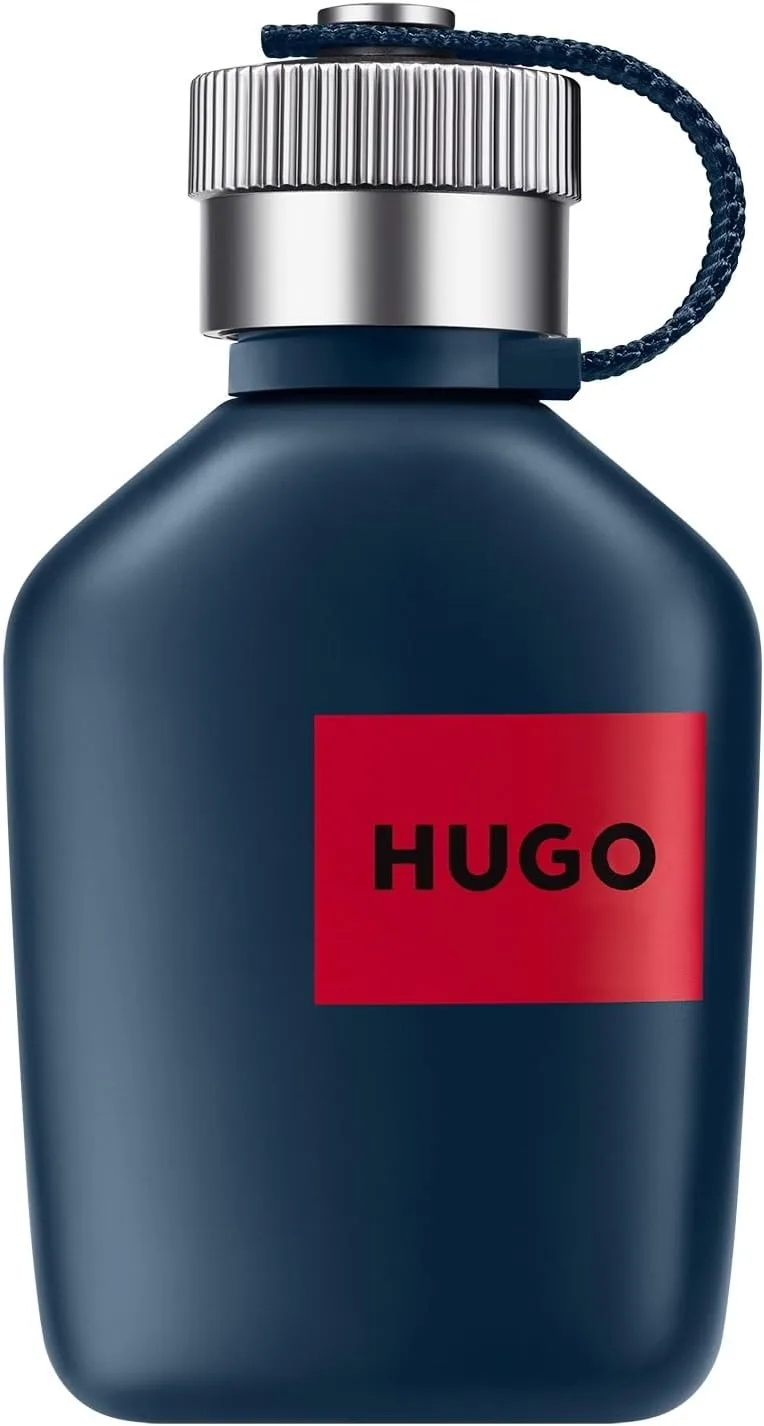 HUGO BOSS ▫️ HUGO Jeans Eau de Toilette para Homem | Fragrância masculina aromática do tipo fougère com notas de toranja e hortelã-pimenta | 125 ml