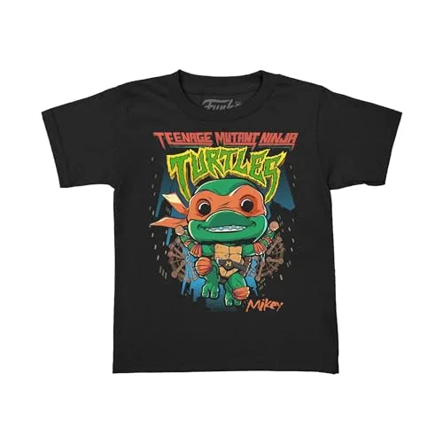 Funko ▫️ Loungefly Pocket Pop! & tee: Teenage Mutant Ninja Turtles (TMNT) - T-shirt com figuras miniatura colecionáveis - Ideia para presente - Brinquedos e t-shirt de manga curta para adultos, homens e mulheres 2