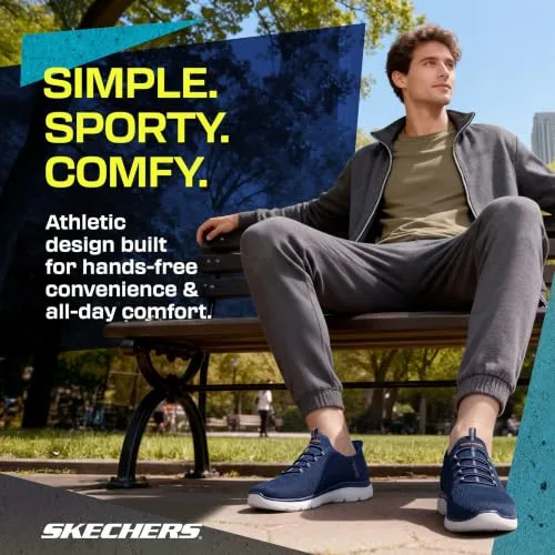 Skechers ▫️ Homem Summits High Range Slip-In Ténis Desportivos 3