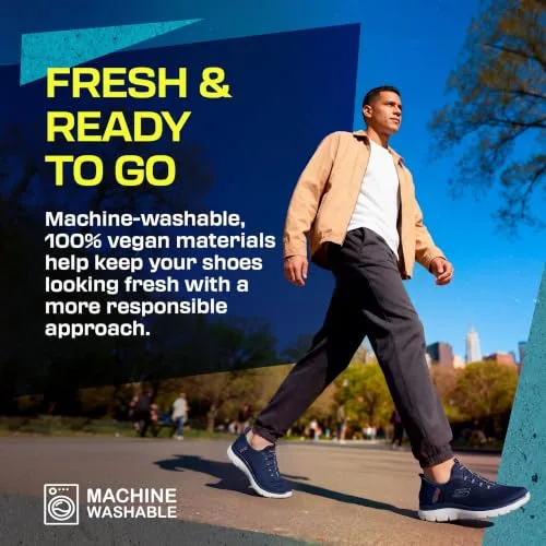Skechers ▫️ Homem Summits High Range Slip-In Ténis Desportivos 7