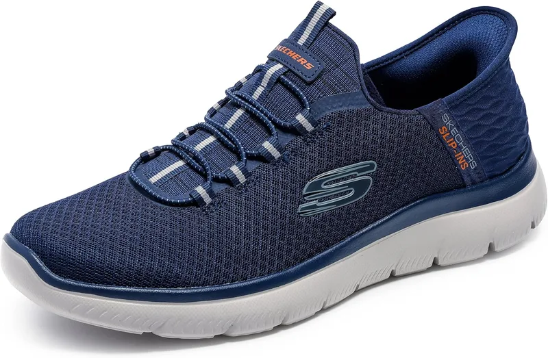 Skechers ▫️ Homem Summits High Range Slip-In Ténis Desportivos