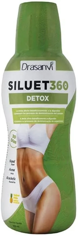 Drasanvi ▫️ Detox Siluet 360 – Controlo de peso, em 600 ml de líquido para uso diário