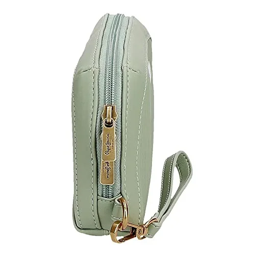 Pepe Jeans ▫️ Aurora Bolsa de Mão Verde 20x11x4 cm Couro sintético 2