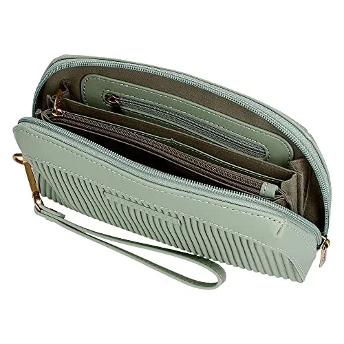 Pepe Jeans ▫️ Aurora Bolsa de Mão Verde 20x11x4 cm Couro sintético 4
