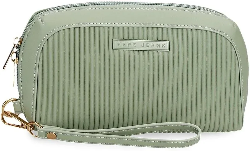 Pepe Jeans ▫️ Aurora Bolsa de Mão Verde 20x11x4 cm Couro sintético
