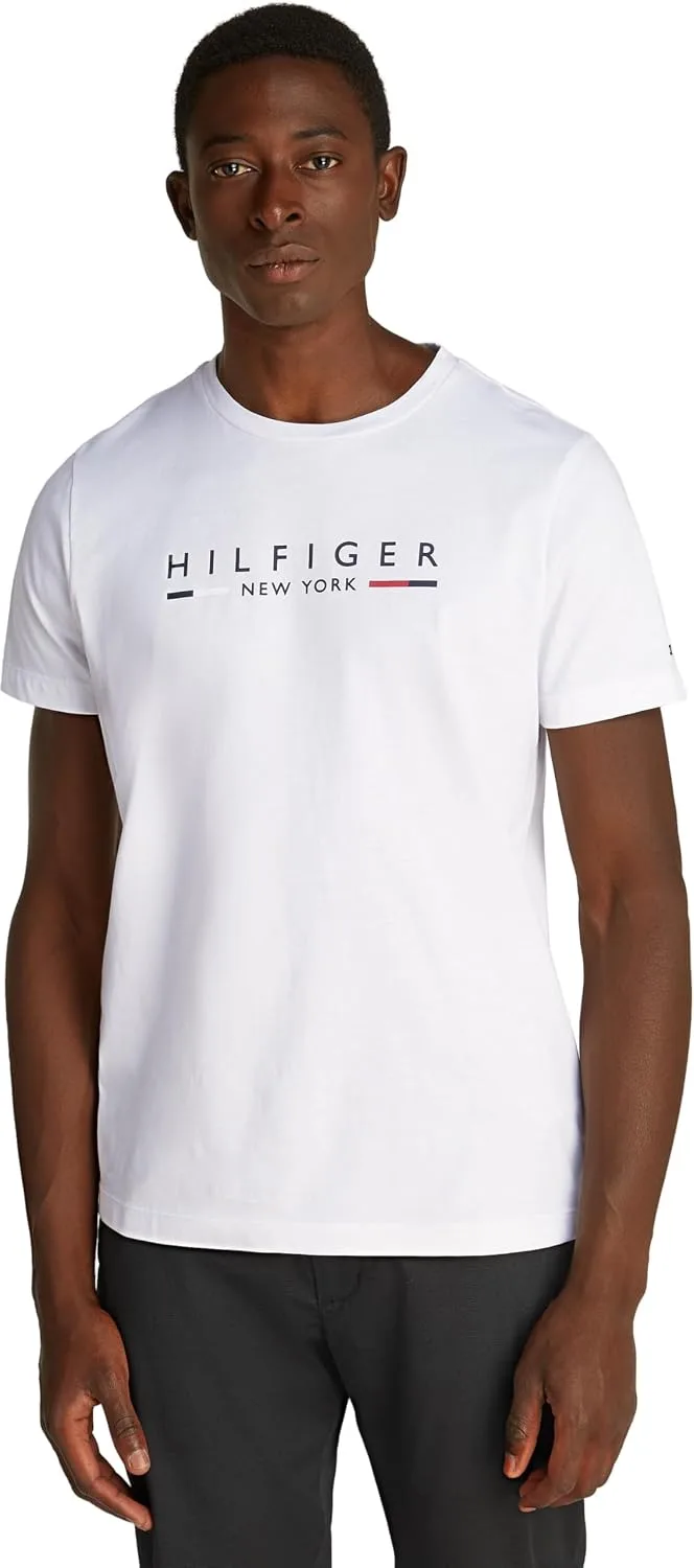 Tommy Hilfiger ▫️ T-shirt Hilfiger New York - T-shirts de manga curta para homem