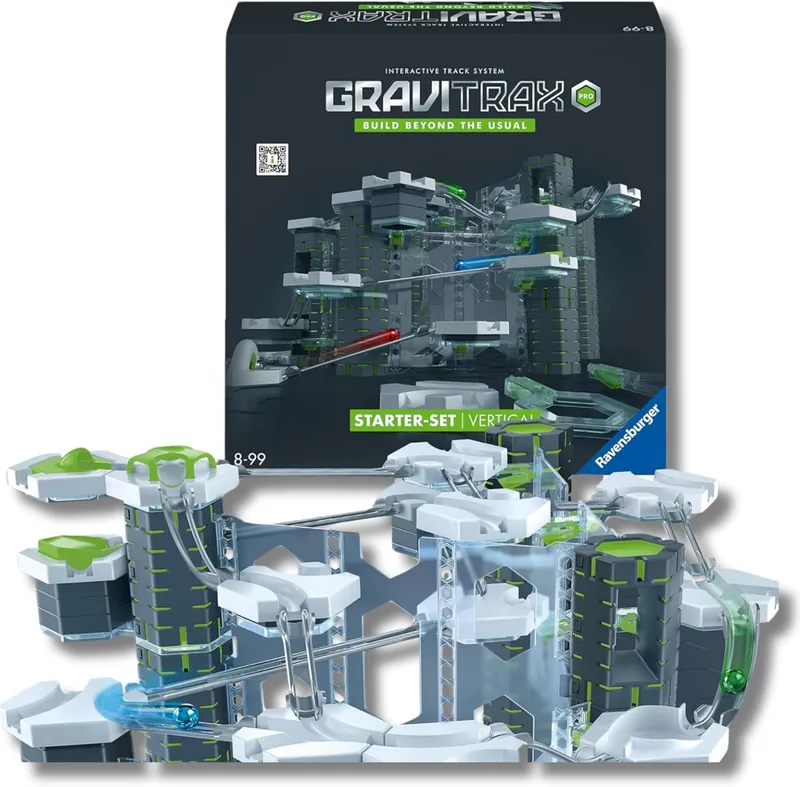 Ravensburger - Gravitrax Starter-Set Pro : Circuito de berlindes com 145 peças : Puzzle infantil com berlindes : Jogos para crianças a partir dos 8 anos