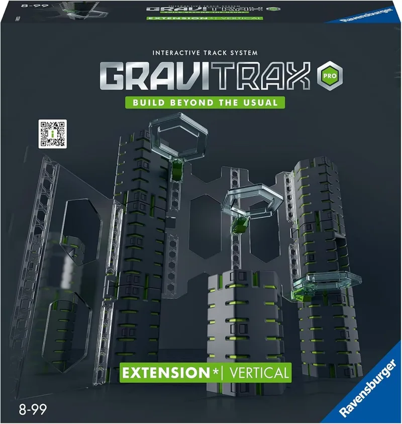 Ravensburger - GraviTrax Pro Vertical, Marble Runway Expansion, jogo educativo STEM inovador, para crianças com mais de 8 anos e adultos, compatível com o conjunto inicial GraviTrax