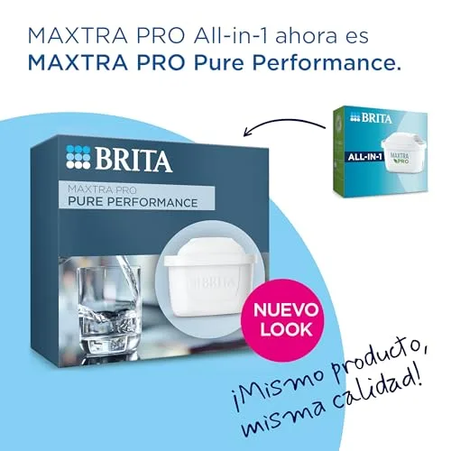 BRITA ▫️ Cartucho filtrante de água MAXTRA PRO Pure Performance (All-in-1) Embalagem de 6 | Peça de substituição original para todos os jarros para água com sabor puro — filtra PFAS, cloro, calcário e metais 2