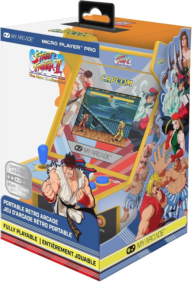 MY ARCADE ▫️ Micro Player PRO 6,7' Super Street Fighter II