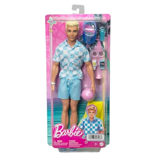 Barbie ▫️ Boneco Ken com roupa de praia 6