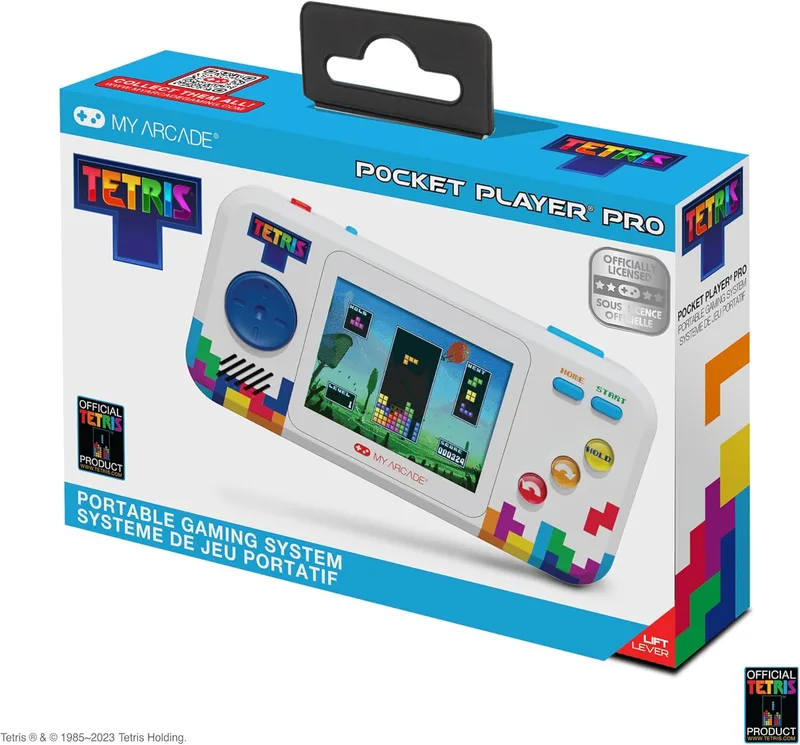 MY ARCADE ▫️ DGUNL-7028 Tetris Pocket Player Pro – Sistema de jogos portátil de mão