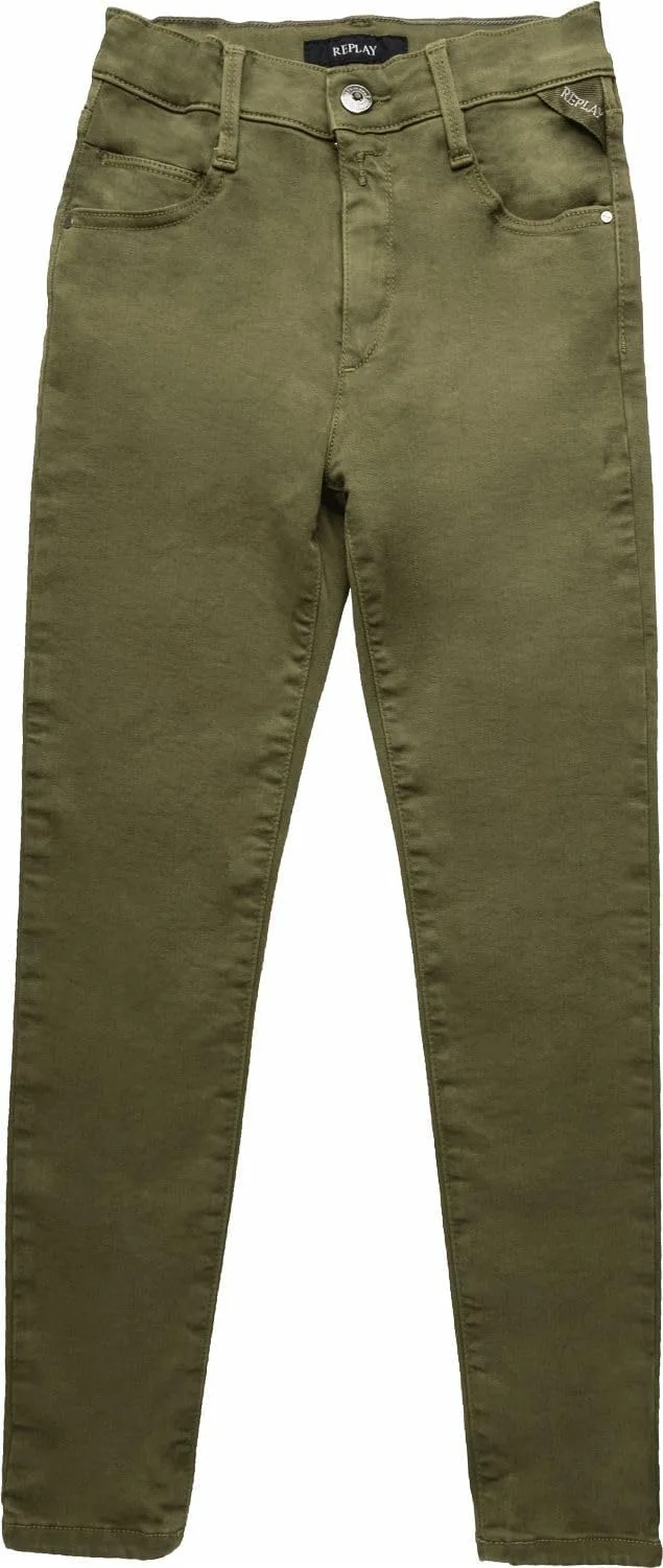Replay ▫️ Sg9380 Bull Hyperflex Stretch - Calças de ganga para meninas