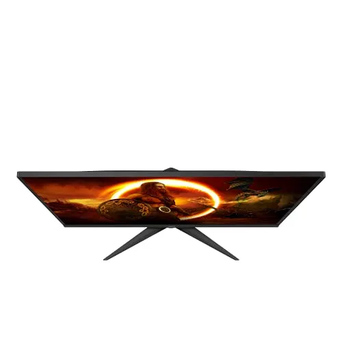 AOC ▫️ Gaming 27G2ZNE - Monitor Full HD de 27 polegadas, 240 Hz, MPRT de 1 ms, FreeSync Premium. 1920x1080, HDMI 1.4, DisplayPort 1.2 preto/vermelho, 27 polegadas FHD, suporte fixo 6