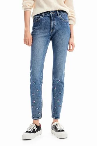 Desigual ▫️ Denim_Lamar Calças casuais para mulher 2