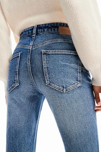 Desigual ▫️ Denim_Lamar Calças casuais para mulher 3