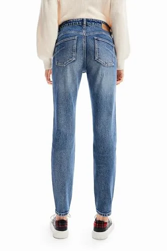 Desigual ▫️ Denim_Lamar Calças casuais para mulher 4