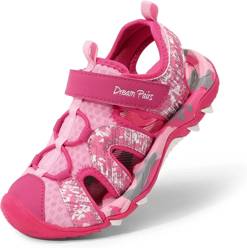 DREAM PAIRS ▫️ Sandálias desportivas de verão para meninos e meninas, ideais para atividades ao ar livre, para crianças e jovens.