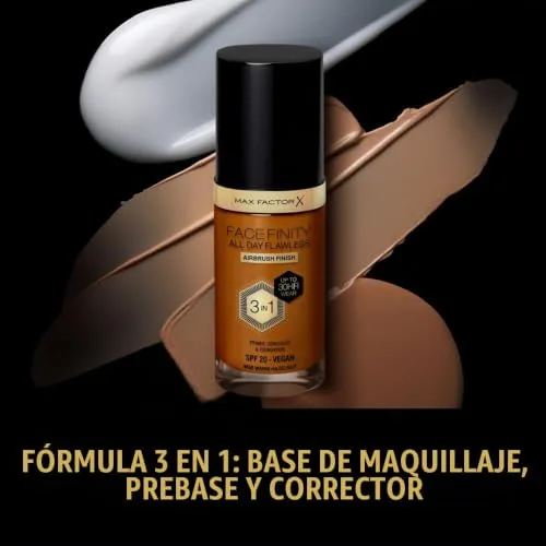 Max Factor ▫️ Base de maquilhagem Facefinity, Tom W98, WARM HAZELNUT 30 ml 4